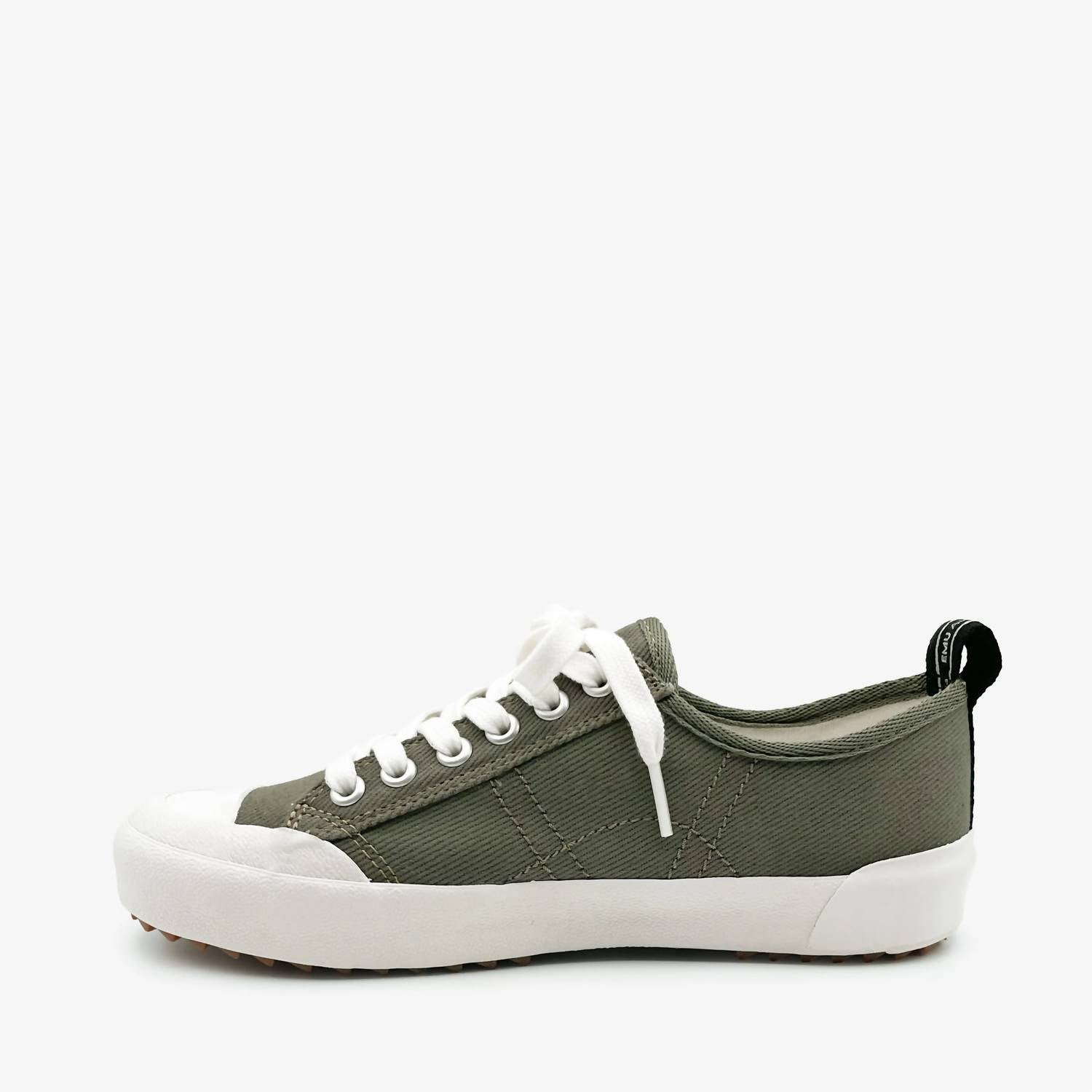 EMU Australia Women's Hosier Sneakers in dark olive - women's sneaker - alternate view
