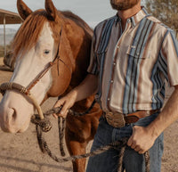 Ferrell - Harrison Short Sleeve Pearl Snap Shirt