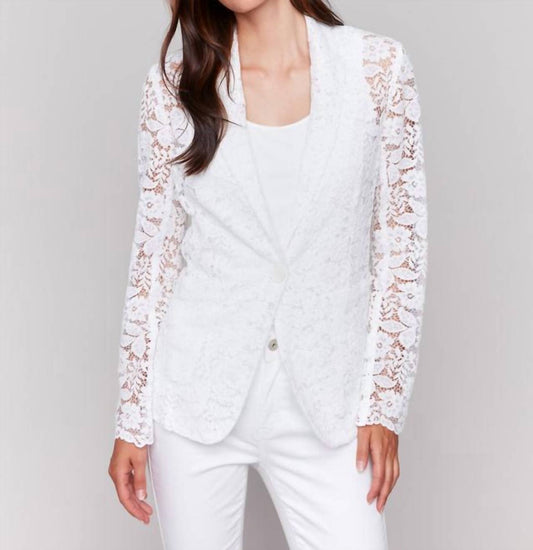 Charlie B - Lace Blazer