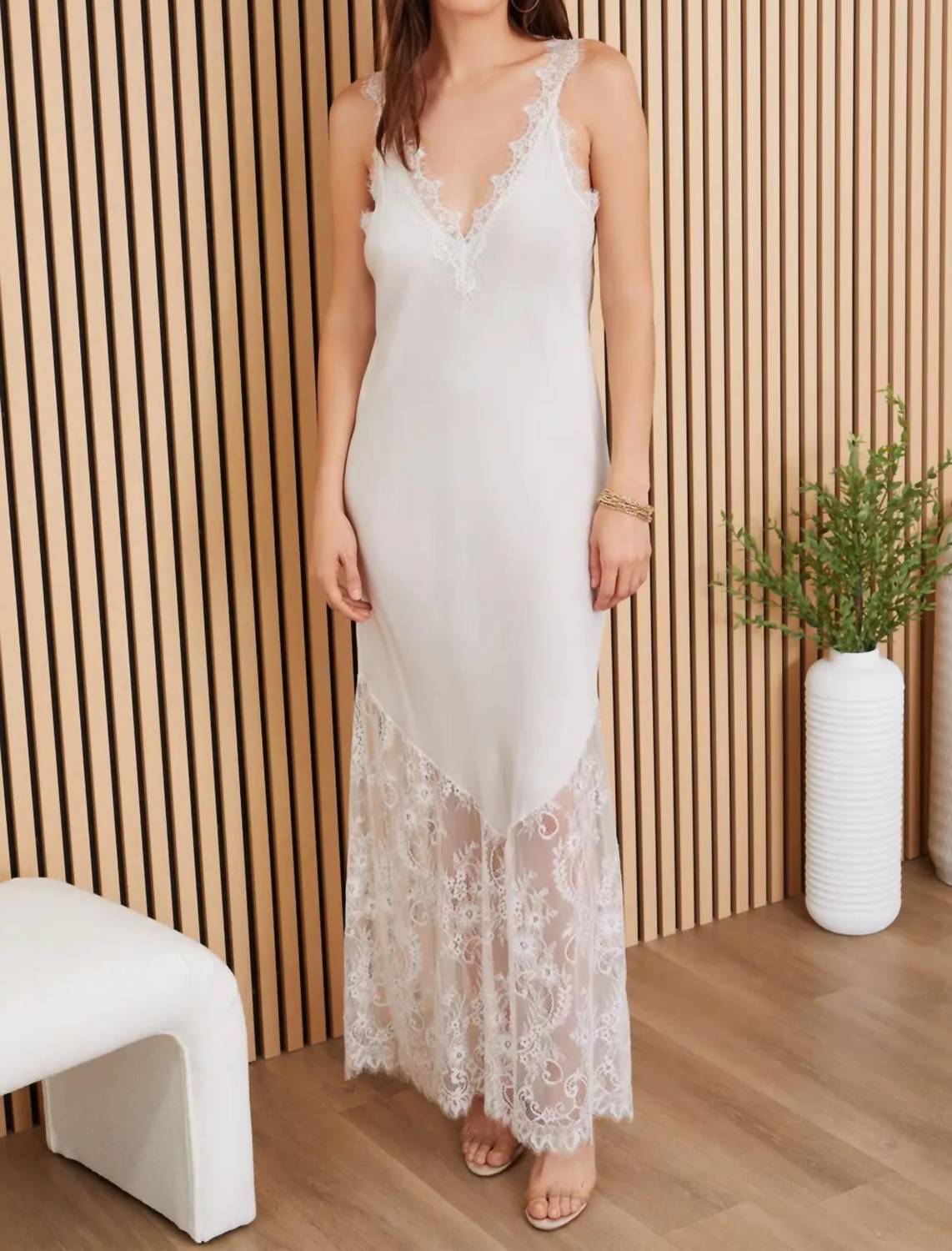 Milio Milano - Silky Lace Maxi Dress