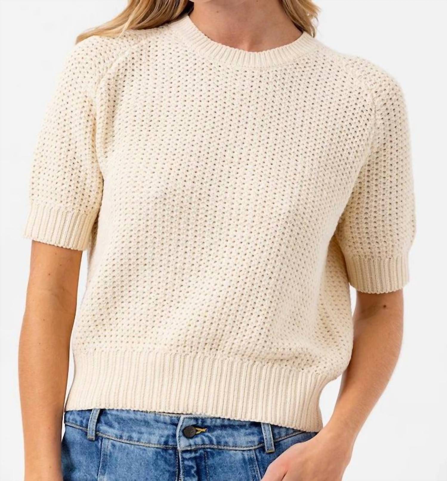Sundays - Maison Classic Short Sleeve Sweater