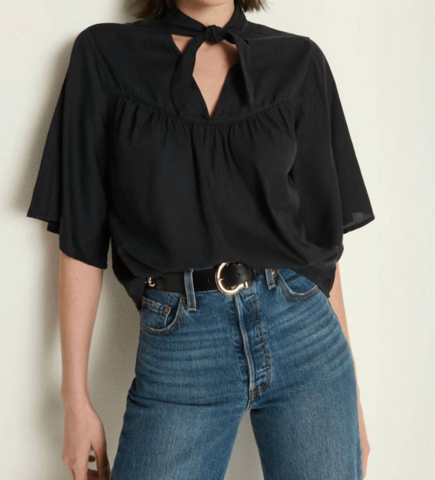 Nation Ltd - Valerie Tie Neck Top