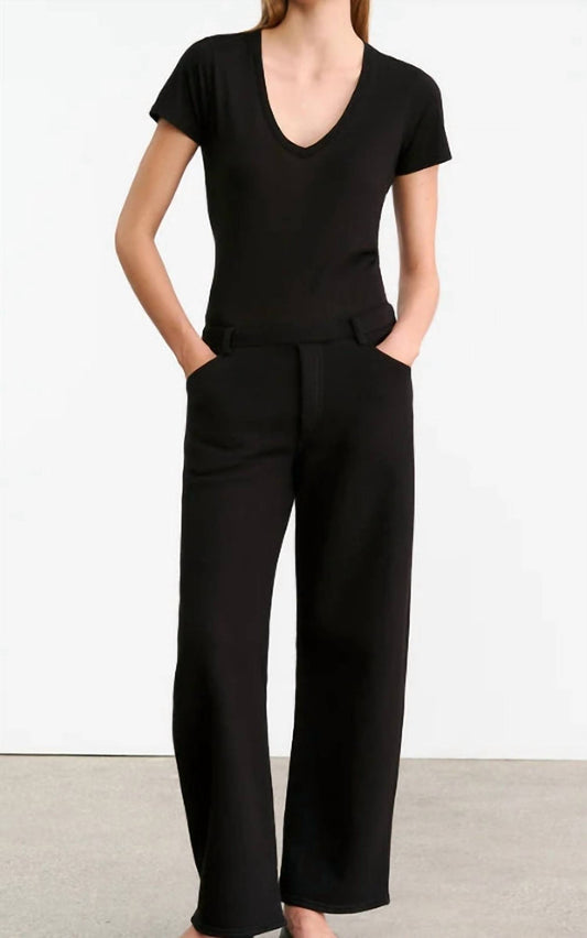 Nili Lotan - Tribeca Barrel Leg Sweatpants