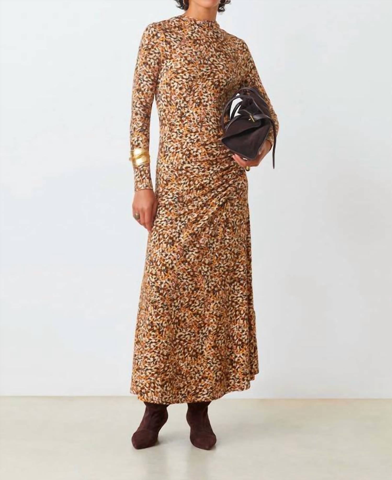 Suncoo - Cesaria Long Sleeve Dress