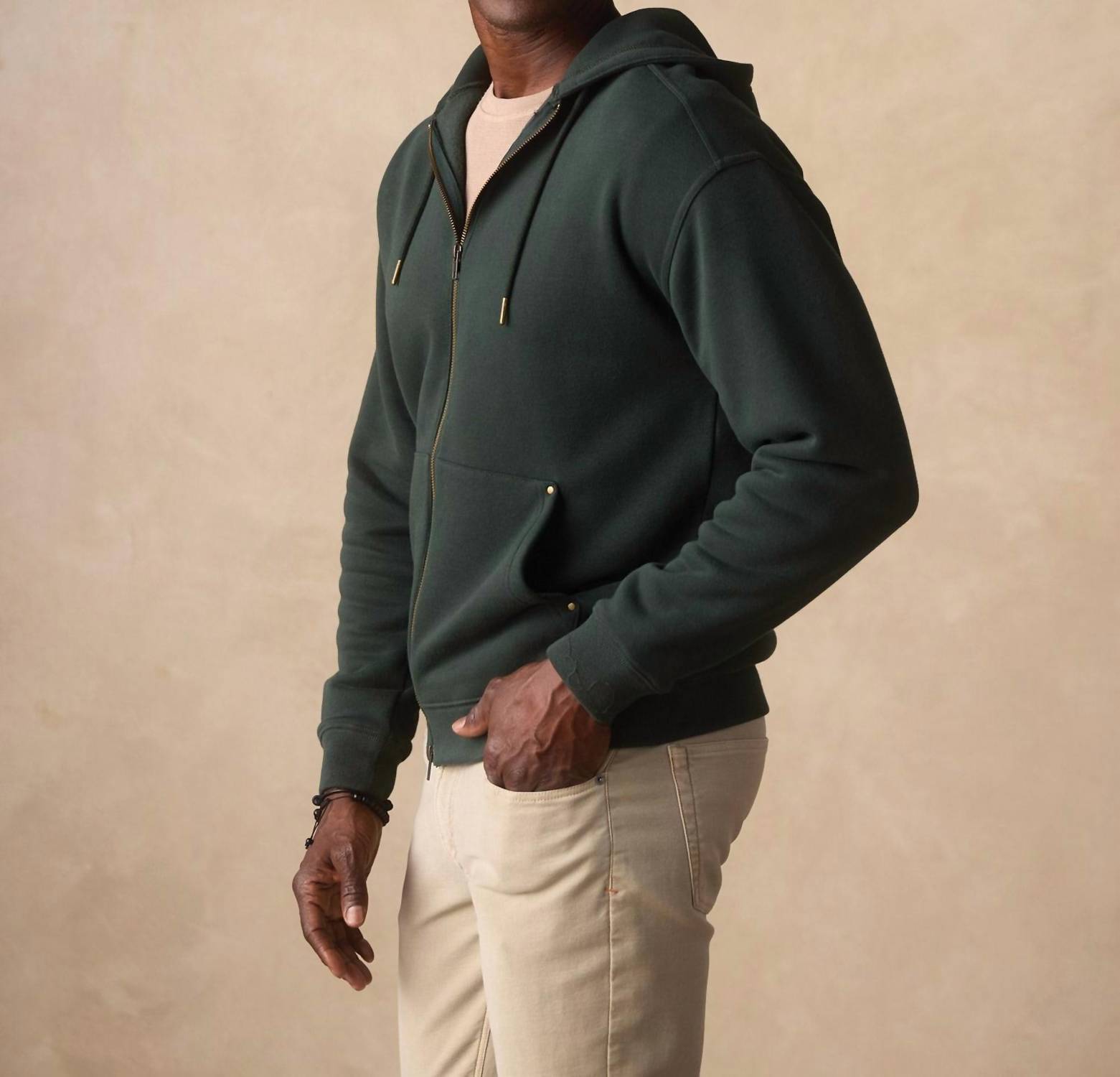 The Normal Brand - Normal Fleece Full Zip Hoodie