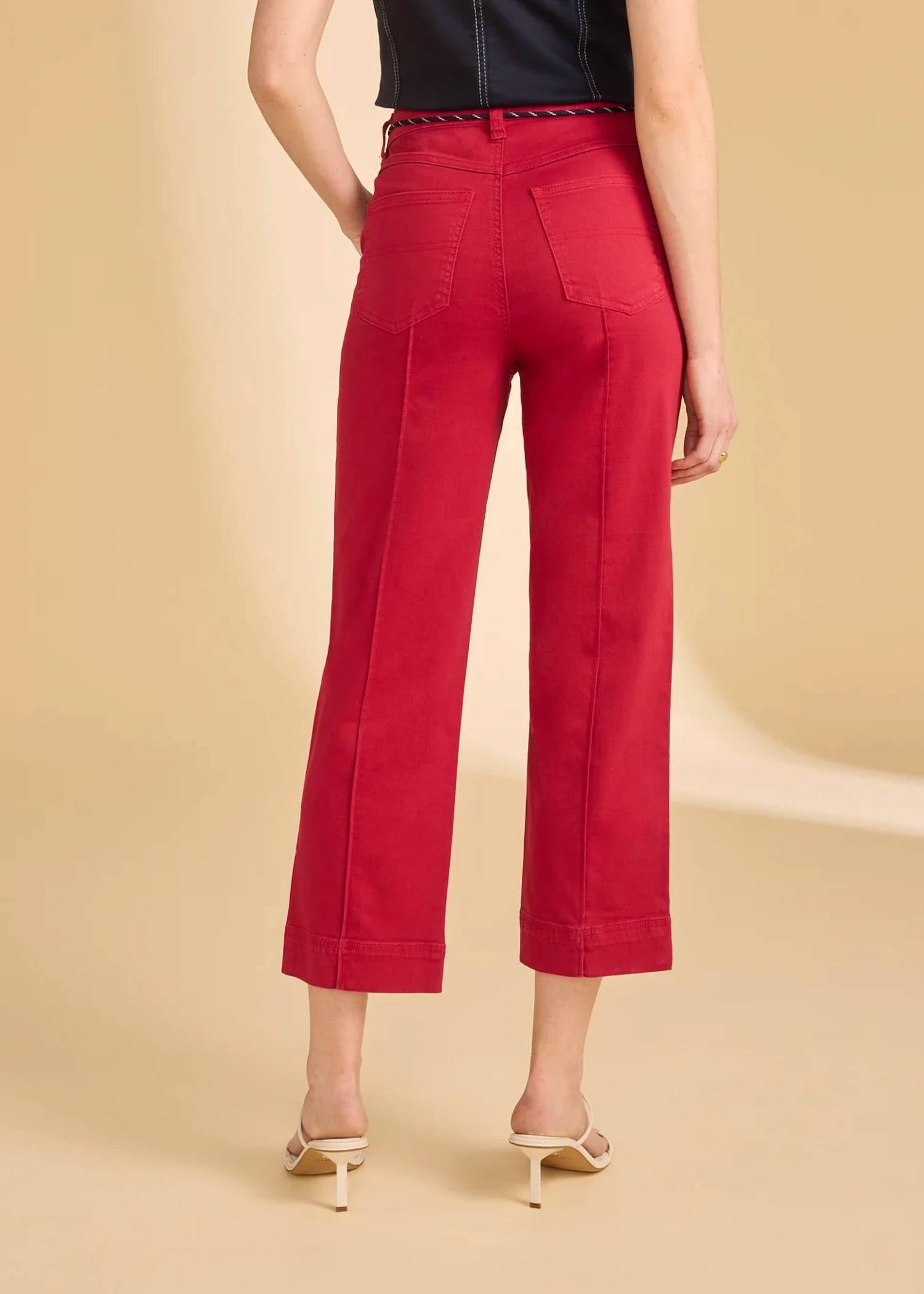 Fdj - Suzanne Straight Crop Pants