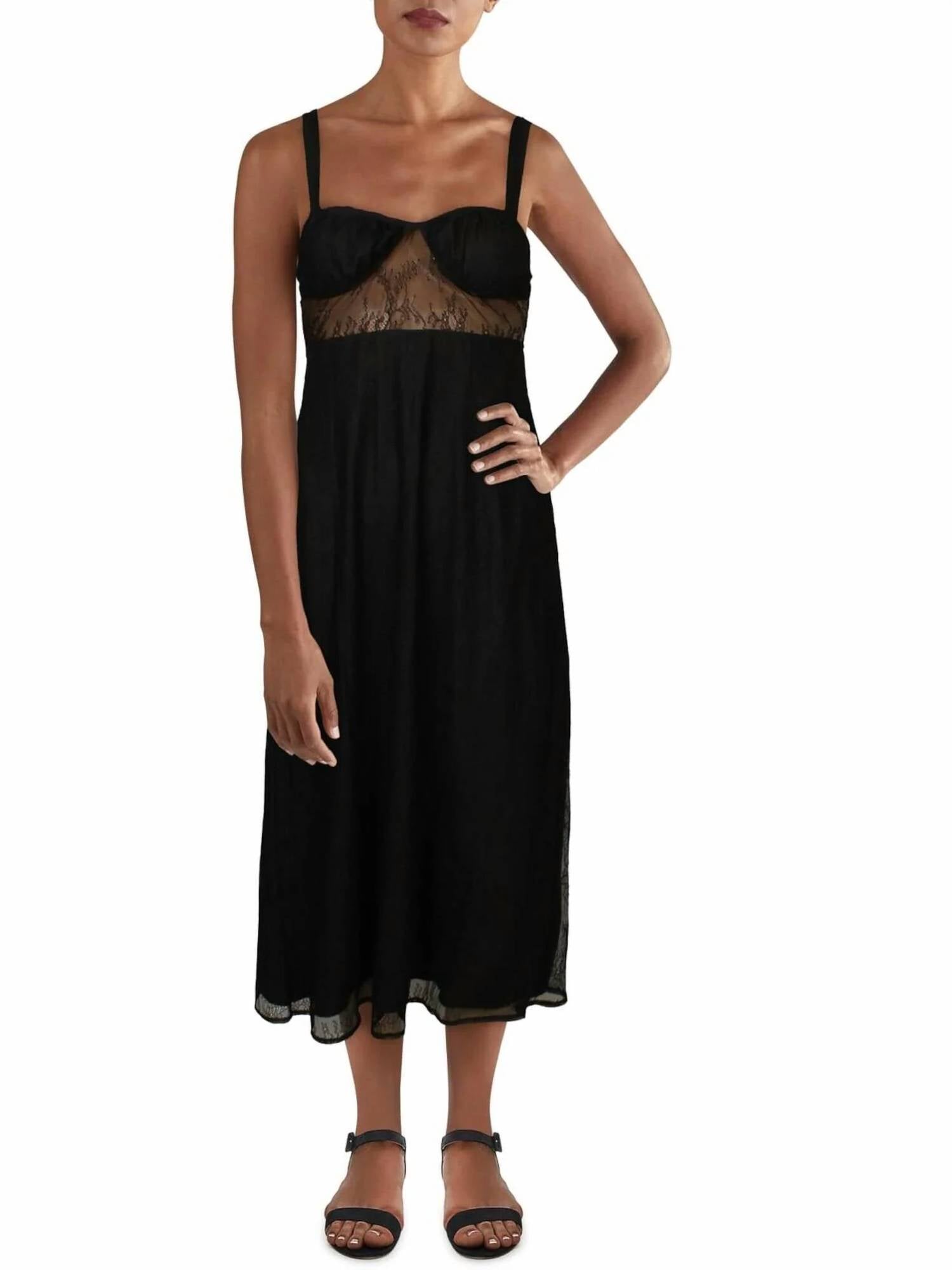 Danielle Bernstein - Medium Lace Illusion Panel Dress