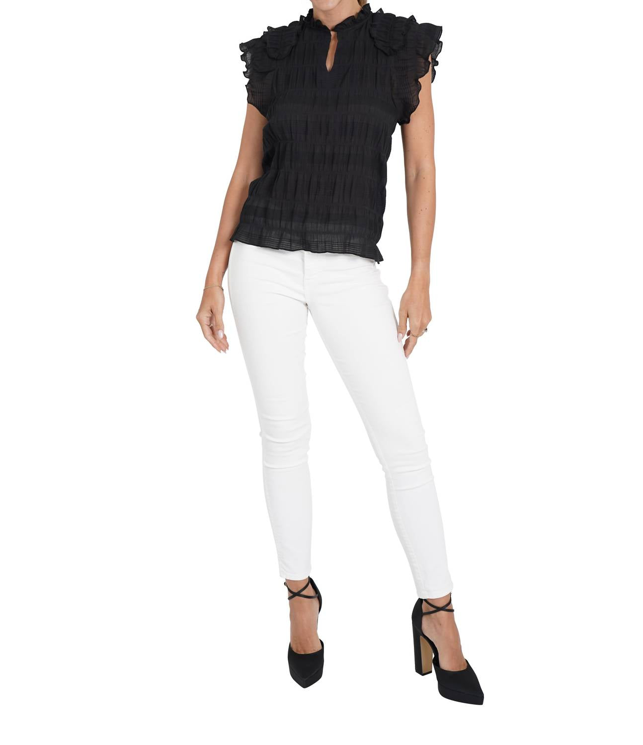 Love Token - Gina Shirred Top