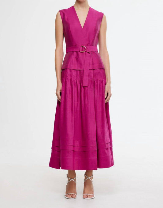 Acler - DELAWARE MIDI DRESS