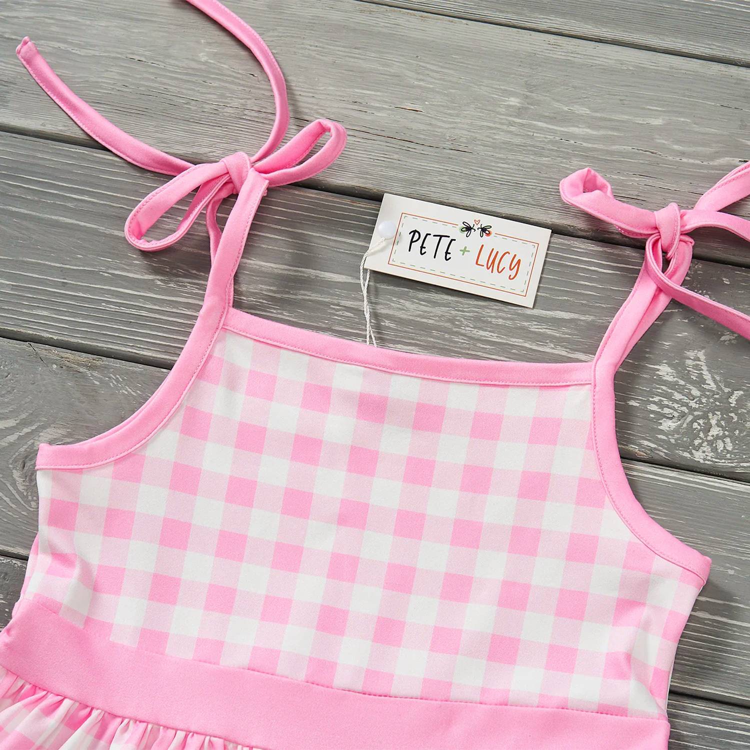 Pete + Lucy - Miss Malibu Gingham Dress
