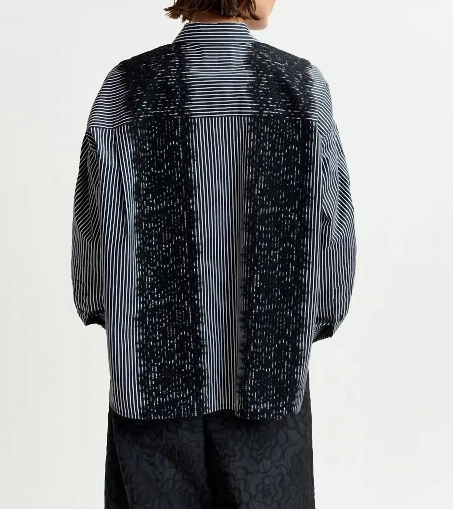 Essentiel Antwerp - Isan Lace Trim Shirt