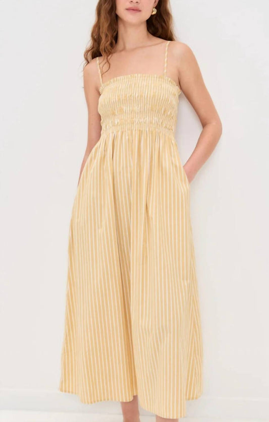 Pistola - Bianca Smocked Bodice Dress