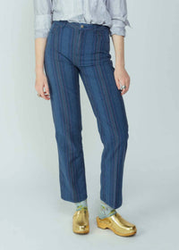 Chloe - Stora Ruby Stripe Denim Trouser