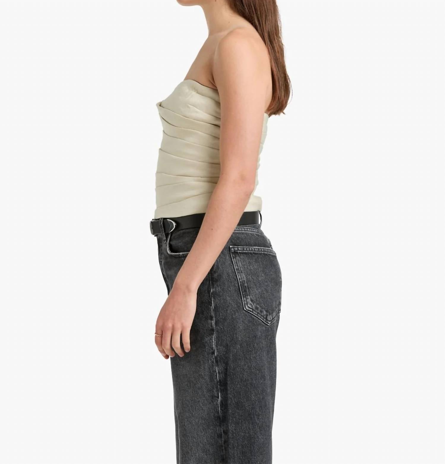 Shona Joy - Kasbah Strapless Draped Bodice Top