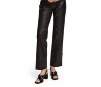 Scotch & Soda - Straight Leg Leather Pant