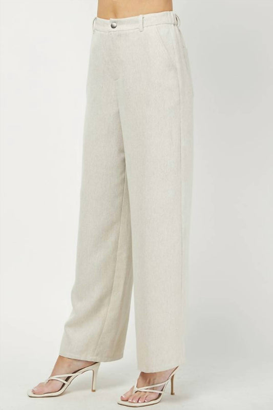Needii - Straight Leg Trouser Pants