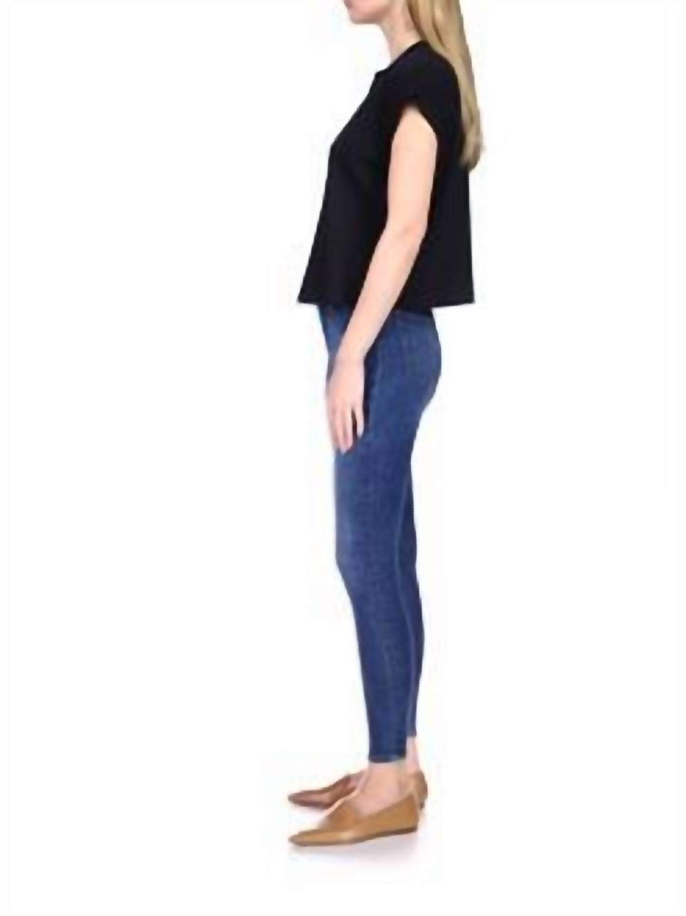 DL1961 - Women's FLORENCE SKINNY MID RISE INSTASCULPT ANKLE JEANS in parker performance - women's jeans - view 4