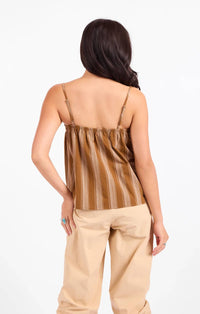 Sadie & Sage - Terra Rose Button-front Cami Top