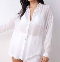 Bella Dahl - Women's Flowy Button Down Top