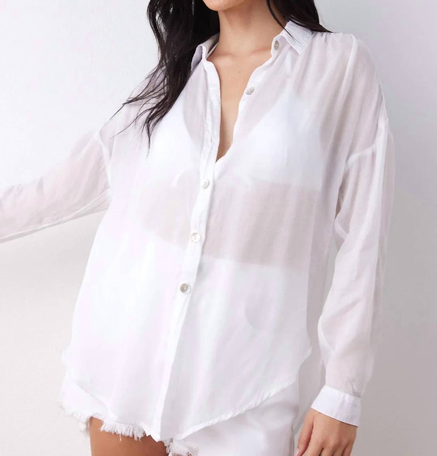Bella Dahl - Women's Flowy Button Down Top