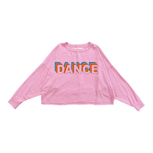 T2Love - Girl's Dolman Dance Sweatshirt Top