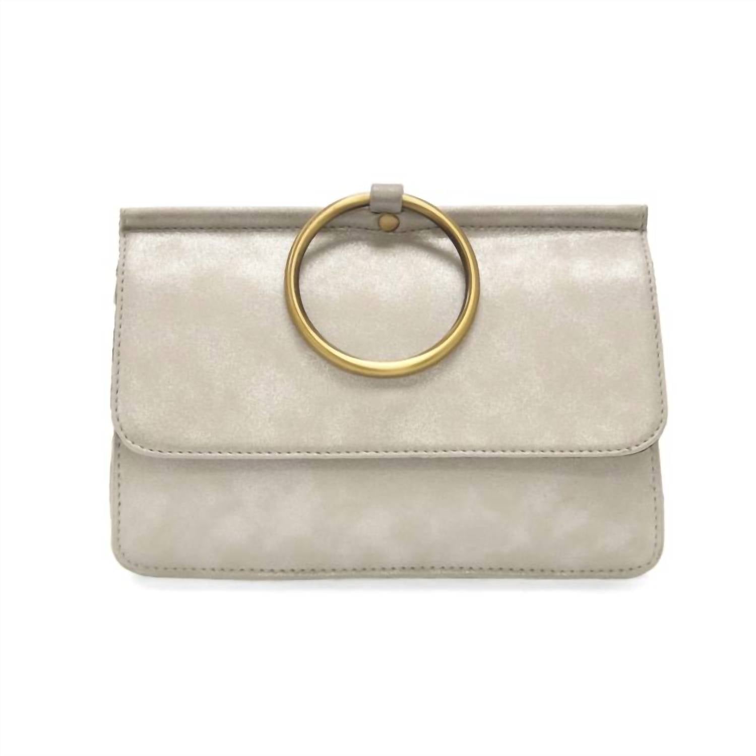 Joy Susan Women's Aria Ring Wristlet in silver - women's bag