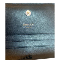 Jimmy Choo - Women's Farone Animal Print Leather Card Case Wallet