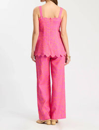 Tyler Boe - Vanessa Scalloped Top