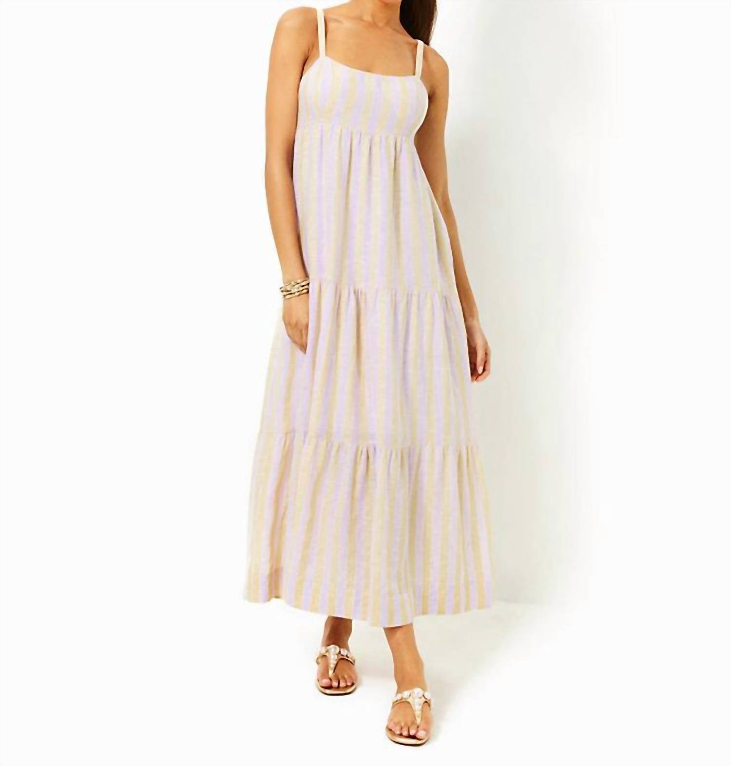 Lilly Pulitzer - Javanne Linen Maxi Dress