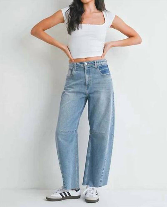 Just Black Denim - Barrel Seam Jean