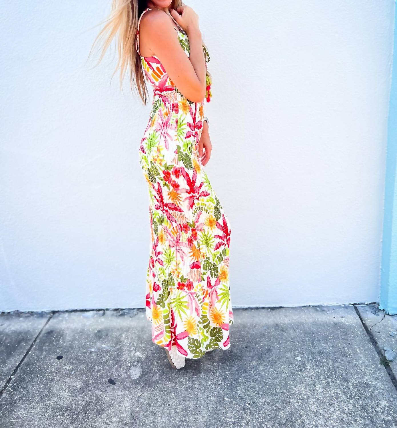 Fate - Palm Paradise Midi Dress