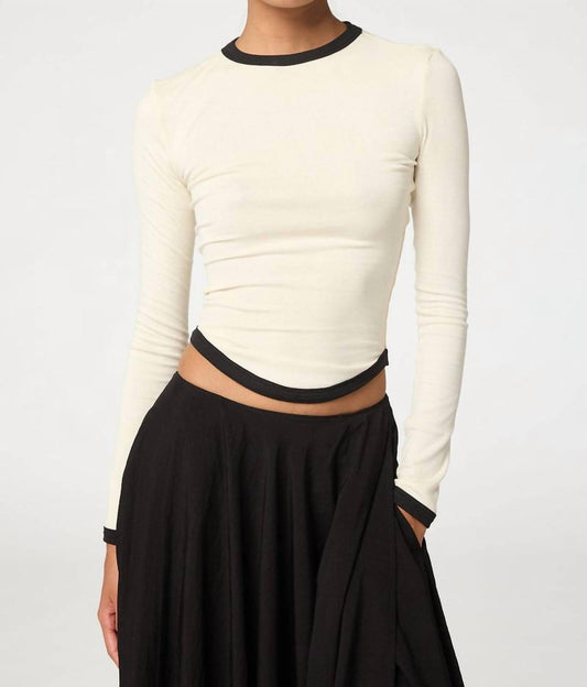 The Line By K - Women's Simon Long Sleeve Top