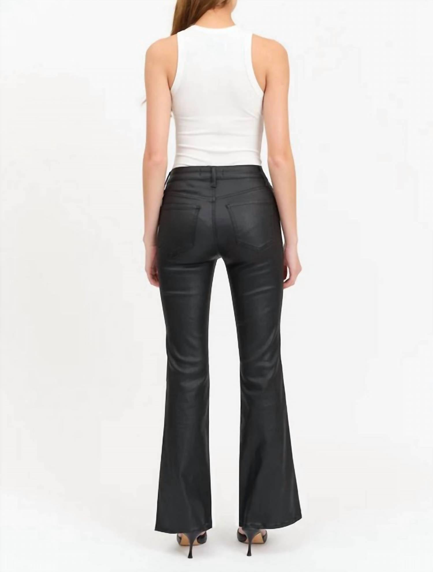 Daze - Heartbreaker Flare Coated Denim