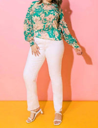 Flying Tomato - Printed Woven Top