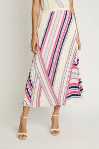 Caballero - Lucille Pleated Maxi Skirt