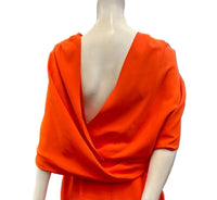 Oscar De La Renta - Women's Draped Sleeve Cady Column Gown
