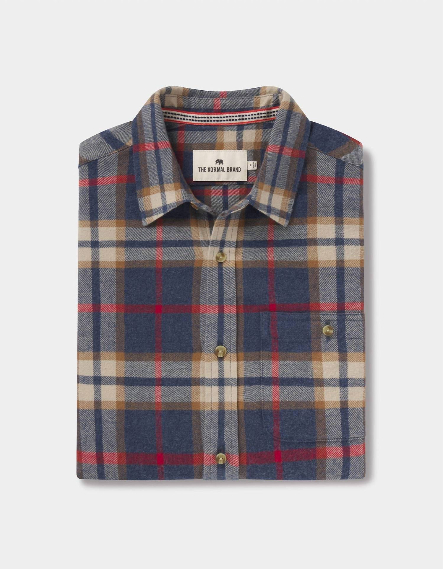 The Normal Brand - Hudson Double Brushed Flannel Shirt