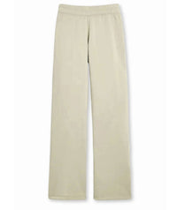 Katie J NYC Girl's Dylan Wide Leg Sweatpants in stone - kids' joggers - detail view