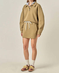 English Factory - Scuba Skirt Set