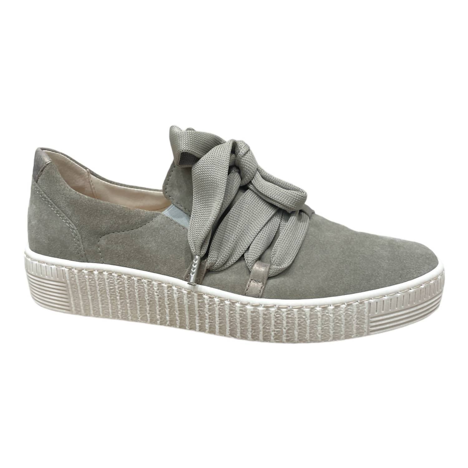 GABOR Women's Slip On Sneaker in beige salvia - women's sneaker