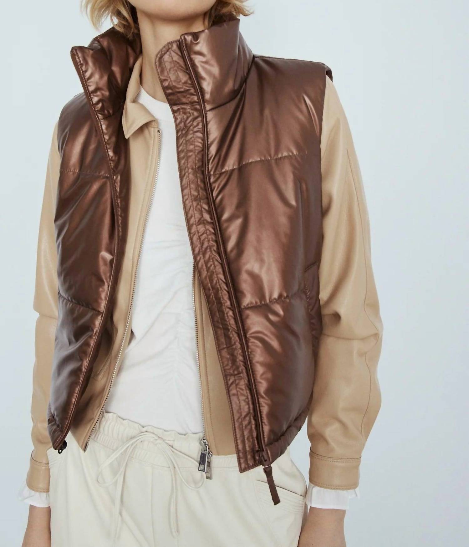 Melissa Nepton - Aster Puffy Vest Top