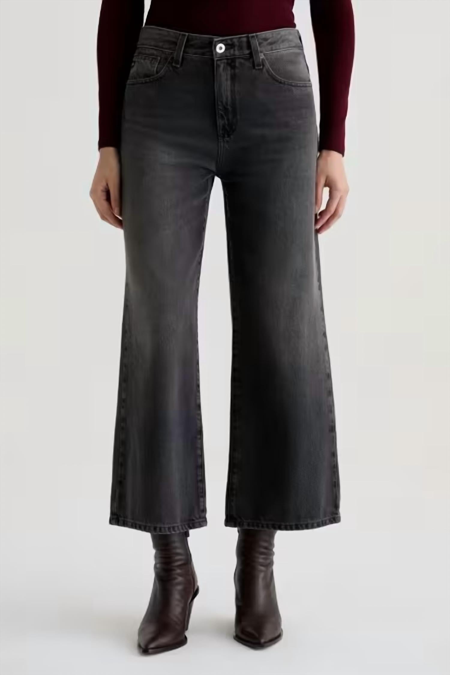 Ag Jeans - Saige Wide Leg Crop Jean