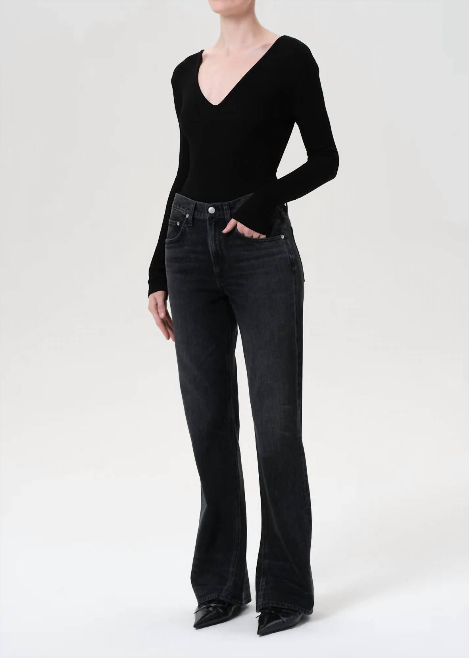 Agolde - Darla V Neck Bodysuit