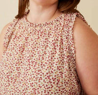 Hayden La - Ruffle Detail Ditsy Tank - Plus