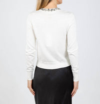 J. Society - Bella Jewel Neck Cardigan