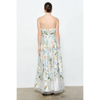 Ina Fashion - Romantic Off Shoulder Maxi Dress