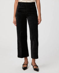 Paige - Women's Clean Front Anessa Velvet Trouser