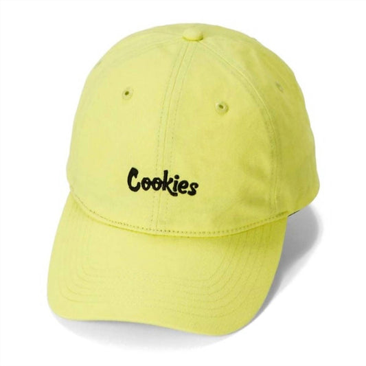 Cookies - MEN'S ORIGINAL MINT COTTON CANVAS EMBROIDERED DAD CAP