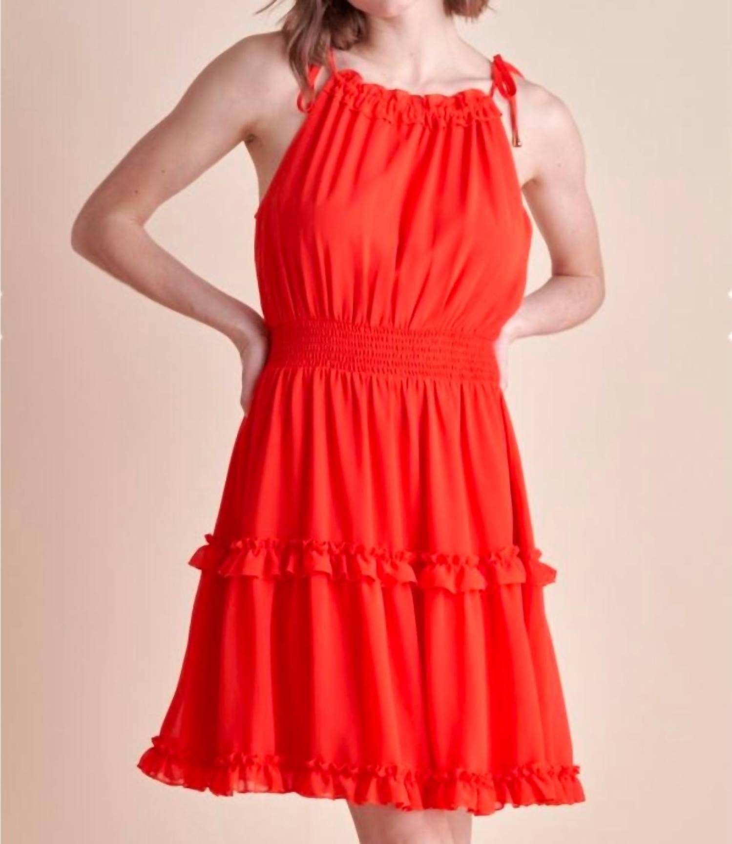 Allie Rose - Halter Dress