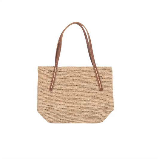 Sans-Arcidet Paris - Beby Classic Tight Mesh Raffia Basket Bag